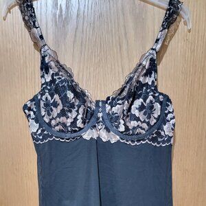 Babydoll size 36B bra lightly lined, soft comfortable mesh